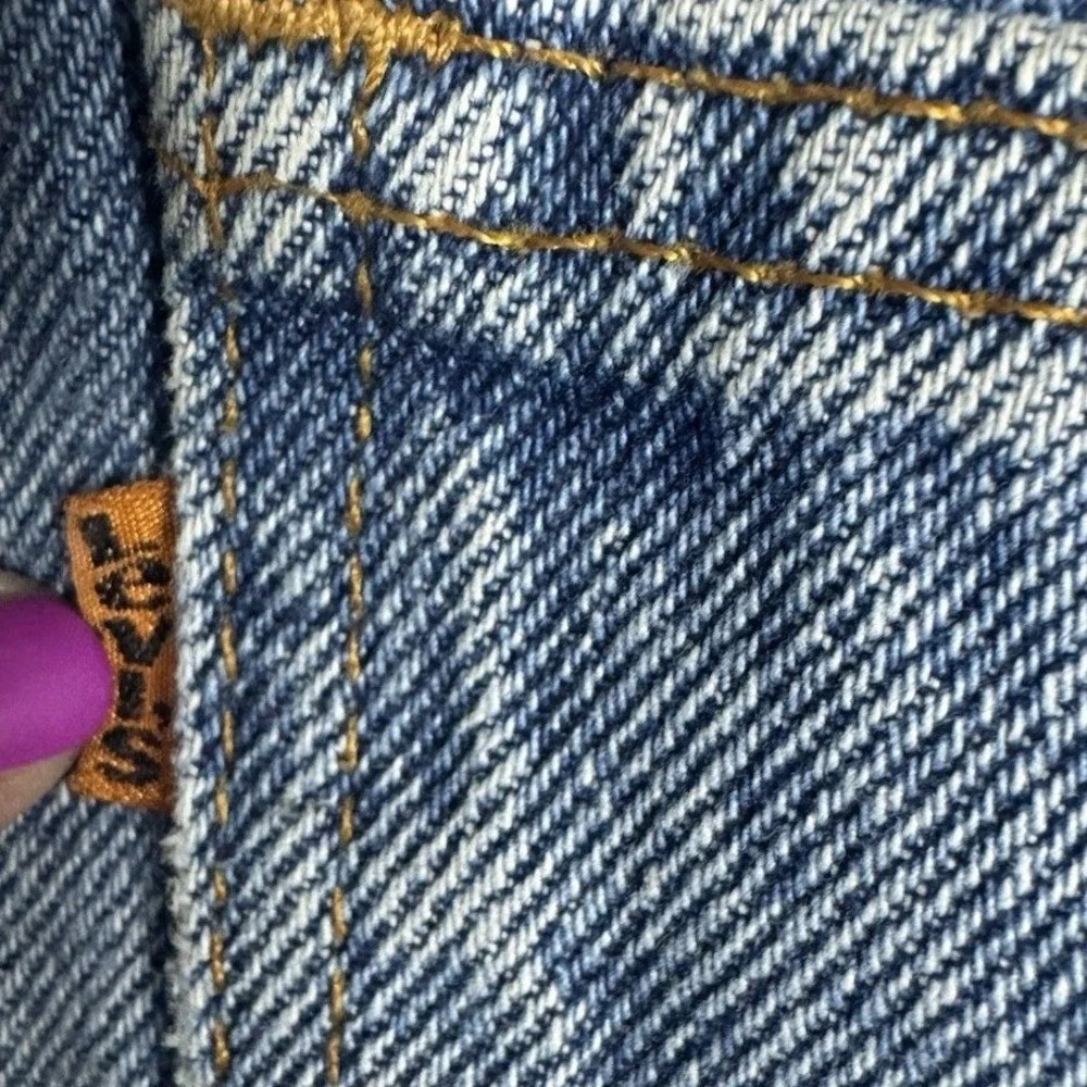 VTG Levi's 550 Orange Tab Student Denim Jeans‎ Grunge 28x28